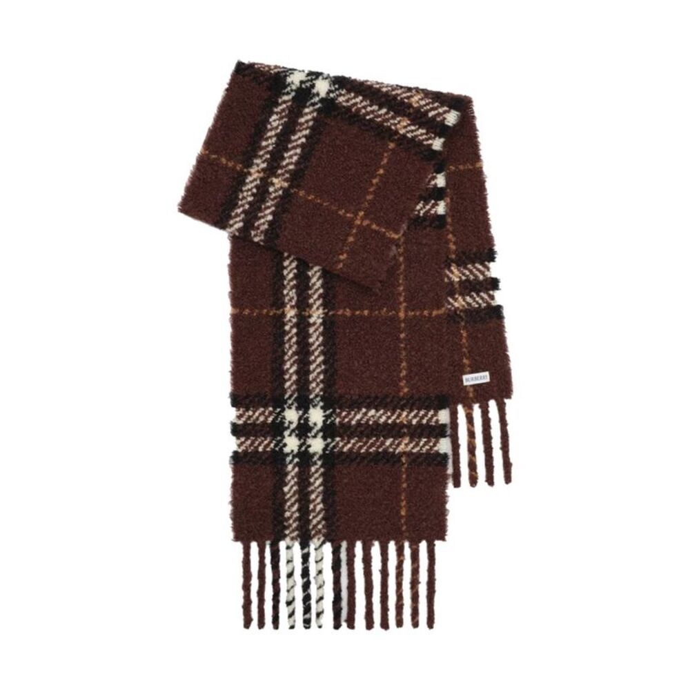 Burberry Women Check Boucle Scarf